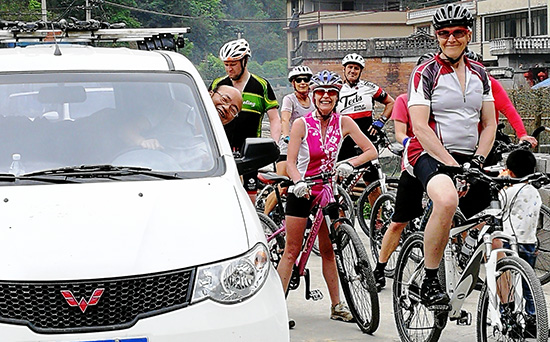 High Quality Cycle Tour in China, Service of GCT