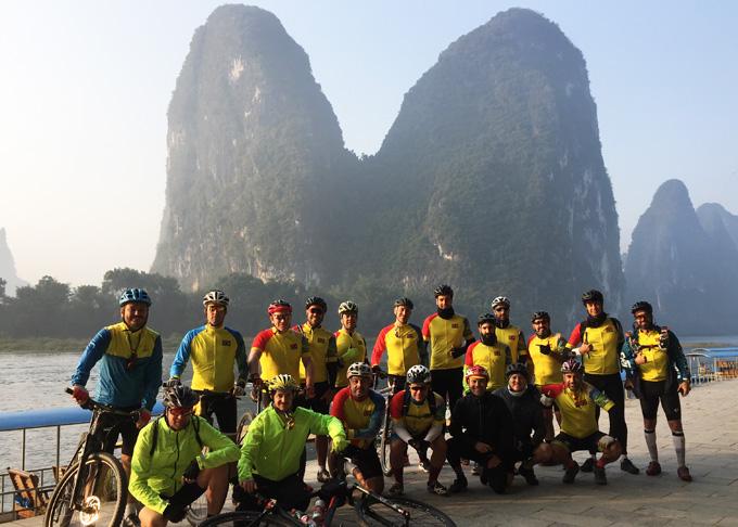 We arrange club/company cycling tours at Guilin and Yangshuo area