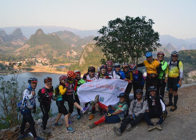 An happy organization and tour experience between Guilin Cycling Tours and Asian Group.