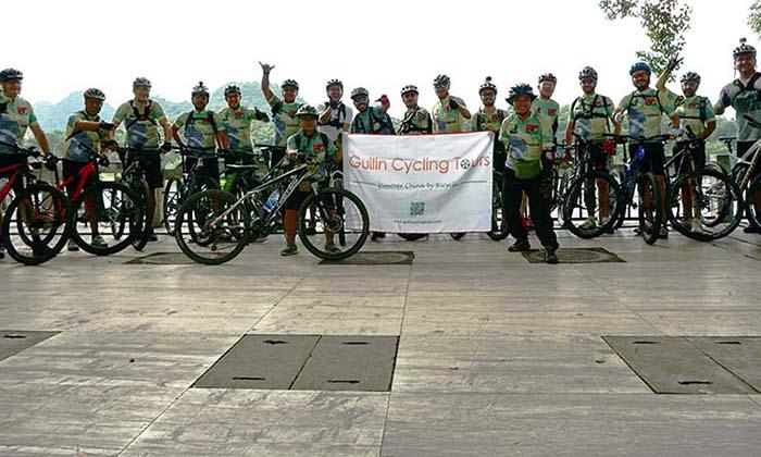 Weekend bike tour for cycling club and company. 