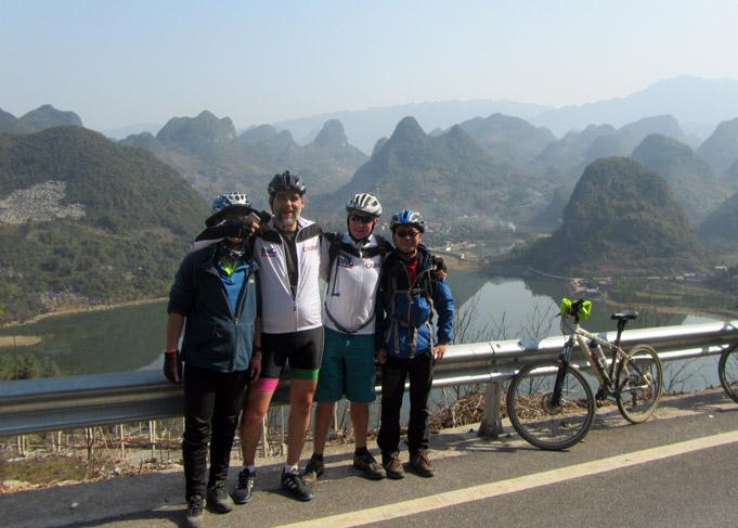 Cycle with fun at backroads of Guilin